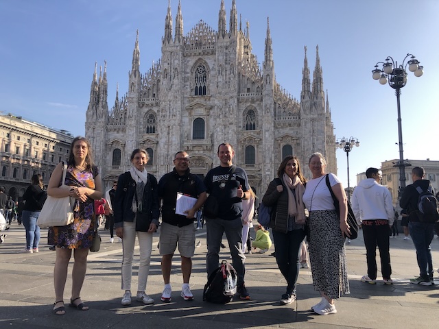 Milan background
